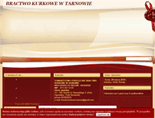 Tablet Screenshot of bractwo-kurkowe-tarnow.pl